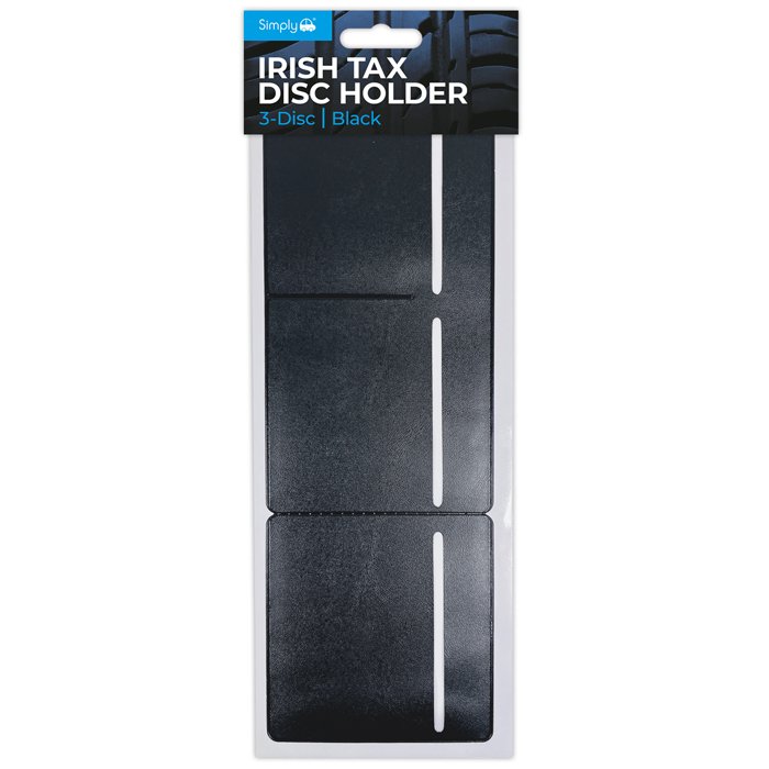 Irish Tax 3-Disc Holder (available in black or white)