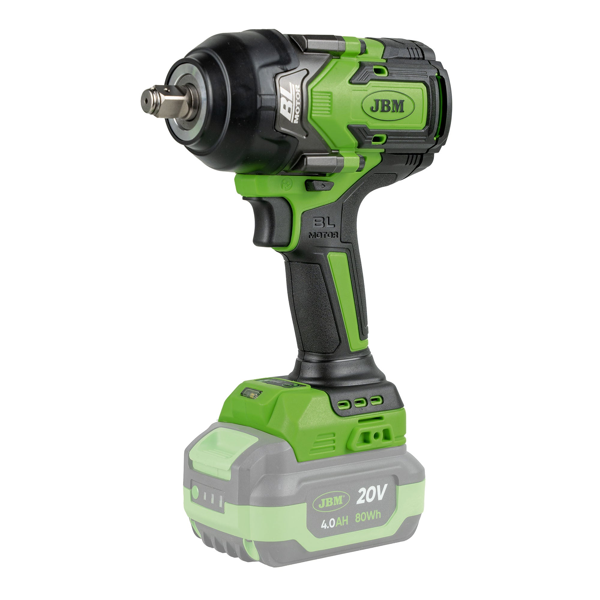 1/2" 1000NM BATTERY-POWERED BRUSHLESS IMPACT WRENCH 60051
