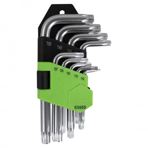 JBM set of 9 short torx keys