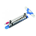 Laser T-Handle Socket Set 1/4"D 12pc